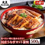 国産 うなぎ カット蒲焼 500gセット 不揃い 簡易箱 鰻 ウナギ 冷凍 お弁当 うな丼 蒲焼き 個包装 小分け 大容量 自宅用 土用の丑の日 セール