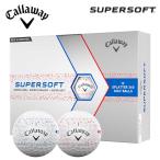 キャロウェイ Callaway ゴルフボール 1ダース 12球入り スーパーソフト スプラッター 360 SUPERSOFT SPLATTER 360 2024年モデル