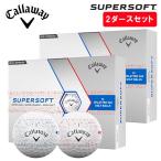 【2ダースセット】 キャロウェイ Callaway ゴルフボール 1ダース 12球入り スーパーソフト スプラッター 360 SUPERSOFT SPLATTER 360 2024年モデル