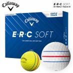 キャロウェイ Callaway ゴルフボール 1ダース(12球入り) 2025 E・R・C SOFT TRIPLE TRACK ERC ソフト トリプルトラック