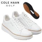 コールハーン COLE HAAN ゴルフシューズ スパイクレス C38503 グランドプロ トップスピン ゴルフ mens オプティックホワイト/CHナチュラル/オプティックホワイト