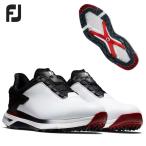 フットジョイ スパイクレス ゴルフシューズ メンズ FJ プロエスエルエックス ボア MEN'S FOOTJOY PRO SLX CORE BOA 56909 ホワイト/ブラック/レッド