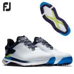 フットジョイ スパイクレス ゴルフシューズ メンズ FJ プロエスエルエックス ボア MEN'S FOOTJOY PRO SLX CORE BOA 56933 ホワイト/ネイビー/ブルー