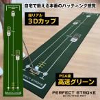 [ тренировочный инструмент ] Perfect ход 3D короткая клюшка коврик длина 3 метров PERFECT STROKE 3D PUTTING MAT короткая клюшка тренировка Golf 