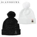 (ポイント10％) セント アンドリュース ニットキャップ ベアラメニットビーニー ユニセックス ニット帽 St ANDREWS 042-6987120 ゴルフ