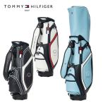 (ポイント10％)トミーヒルフィガー カートキャディバッグ フラッグロゴ 9型 46インチ対応 THMG5FC3 TOMMY HILFIGER ゴルフ