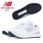 [ сильно сниженная цена ] New balance new balance туфли для гольфа шиповки отсутствует унисекс 574 v3 SL белый / серый UGS574S3
