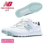 [ сильно сниженная цена ][ женский ] New balance new balance туфли для гольфа шиповки отсутствует 574 v3 SL белый / зеленый WGS574Q3