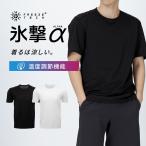 フリーズテック FREEZE TECH 氷撃α レギュラーフィット 冷感シャツ 半袖クルーネック 氷撃αシリーズ 冷感 温度調整 ひんやり 暑さ対策 猛暑 熱中症 リベルタ