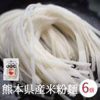 米粉麺 グルテンフリー 無添加 6個入り 熊本県産 そうめん ヒノヒカリ 国産 米粉うどん パスタ 離乳食 フォー ライスヌードル