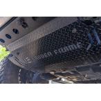 ショッピング2009年 ランクル250 プラド150 ハイラックス GUN125 スキッドプレート スチール製 縞板 日本製 LADDER FRAME