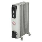 デロンギ オイルヒーター サーマルカットフィン 8~10畳用ホワイト + ミディアムグレー H770812EFSN