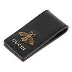 GUCCI Gucci ani Мали e зажим для денег чёрная кожа [431]2143100387812