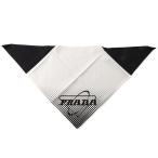 PRADA Prada шарф черный × белый точка рисунок хлопок [472]AH