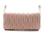 miu miu MiuMiu 2way сумка на плечо ma tera  Senna pa кожа розовый бежевый 5BH345 [431]