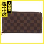 LOUIS VUITTON Louis Vuitton Zippy * бумажник Damier [432]2143600342632