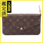  Louis * Vuitton небольшая сумочка * Ferrie si- монограмма f.- автомобиль M61276 цепь бумажник 2148103620942 [432]