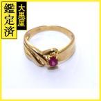 JEWELRY non бренд ювелирные изделия кольцо 10 номер K18 2.6g рубин 