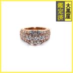 JEWELRY non бренд ювелирные изделия кольцо K10 розовое золото Cubic Zirconia 8.2g/#9
