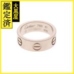 Cartier Cartier Rav кольцо K18 белое золото 6.8g #47 номер 