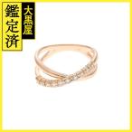 JEWELRY ювелирные изделия кольцо K18 Gold бриллиант 0.35 3.7g 10 номер [472]HG
