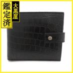 SAINT LAURENT солнечный rolan 2 . бумажник черный черный ko type вдавлено . кожа [473]