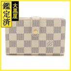 LOUIS VUITTON Louis Vuitton porutofoiyu* vi enowa Damier * azur M61676 [431]2148103699030