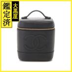 CHANEL Chanel сумка вертикальный дребезжание vanity черный |GP черная икра A01998 2148103705236[437]