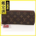 LOUIS VUITTON Louis Vuitton длинный кошелек porutofoiyu*kre man s цветок очарование монограмма M62940 2018 год примерно производство [433]
