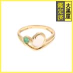 JEWELRY non бренд K18 MNS E лунный камень изумруд 2.4g