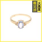 JEWELRY non бренд ювелирные изделия кольцо кольцо K18 Gold цветной камень бриллиант 11 номер 