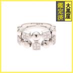 BVLGARI BVLGARY ru Cheer кольцо K18 белое золото 12 номер бриллиант примерно 9.3g