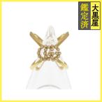 GUCCI Gucci GG бег Logo Cross R K18 Gold бриллиант 4.3g #8