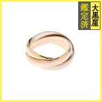 Cartier Cartier toliniti кольцо K18 желтый / белый / розовое золото 3 цвет примерно 7.9g примерно 9 номер женский 