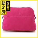 HERMES Hermes Bolide сумка Mini розовый |SV парусина 