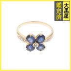 JEWELRY non бренд ювелирные изделия кольцо K18 13 номер сапфир бриллиант примерно 2.7g 2147200548722