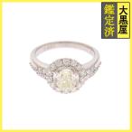 JEWELRY non бренд ювелирные изделия кольцо 12 номер платина 900 бриллиант 1.085/0.52ct 7.2g. другой документы 
