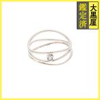 TIFFANY&CO Tiffany L sa* Pele ti wave 3 low кольцо кольцо кольцо 60408319 SV серебряный аквамарин 