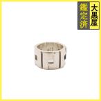 GUCCI Gucci mo клещи -тактный кольцо кольцо SV серебряный 12 номер 