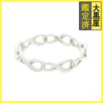 TIFFANY&CO Tiffany Infinity частота кольцо кольцо кольцо серебряный SV 1.3g 9 номер 