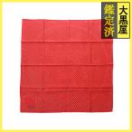 HERMES Hermes шарф Calle 90 PARCOURS D'H красный шелк 