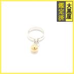 TIFFANY&CO Tiffany мяч Dan gru кольцо кольцо SV серебряный 925 YG желтое золото 750 5.0g 11.5 номер 