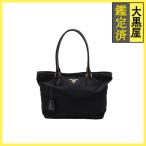 PRADA Prada большая сумка черный нейлон / кожа 
