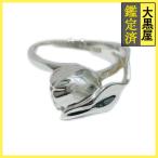TIFFANY&amp;CO Tiffany ювелирные изделия тюльпан R кольцо кольцо SV примерно 3.5g #8 2148103905629