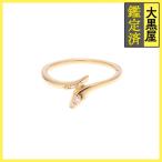 JEWELRY non бренд ювелирные изделия кольцо 18 золотой желтое золото K18 бриллиант 0.02 carat 1.4g #5