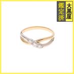 JEWELRY ювелирные изделия кольцо K18 Gold /PT900 #9 бриллиант 0.20 2.5g