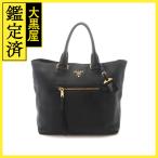 PRADA Prada 2way большая сумка чёрная кожа BN2754