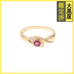 JEWELRY non бренд ювелирные изделия кольцо K18 рубин бриллиант примерно 2.0g примерно 12 номер 