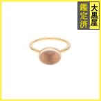 JEWELRY ювелирные изделия кольцо K18 rose кварц бриллиант 0.007ct примерно 3.8g 12 номер 