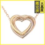 ショッピングハート Cartier　カルティエ　トリニティハート　ネックレス　K18YG/WG/PG ゴールド　4.0g　2120500282732